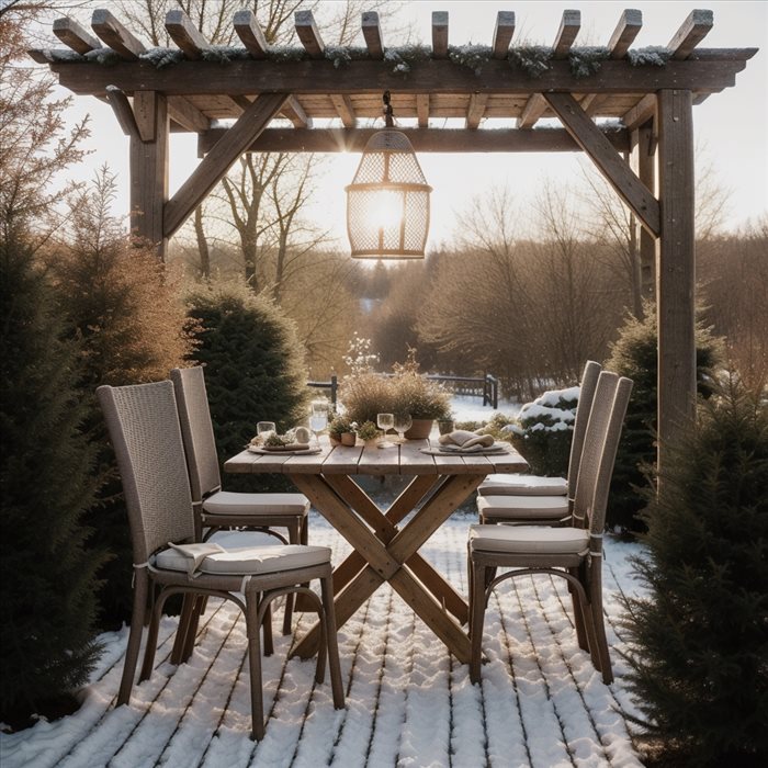 Quels meubles choisir pour un jardin d'hiver parfait ?