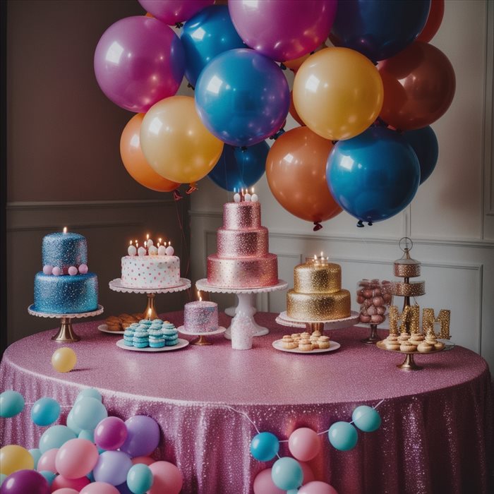 Idées Créatives pour Décorer une Table d'Anniversaire