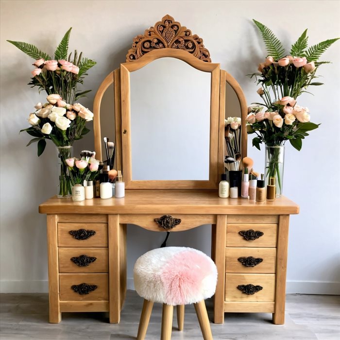 Décoration Élégante d'une Coiffeuse : Astuces Pratiques