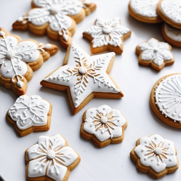 Décoration de Biscuits de Noël