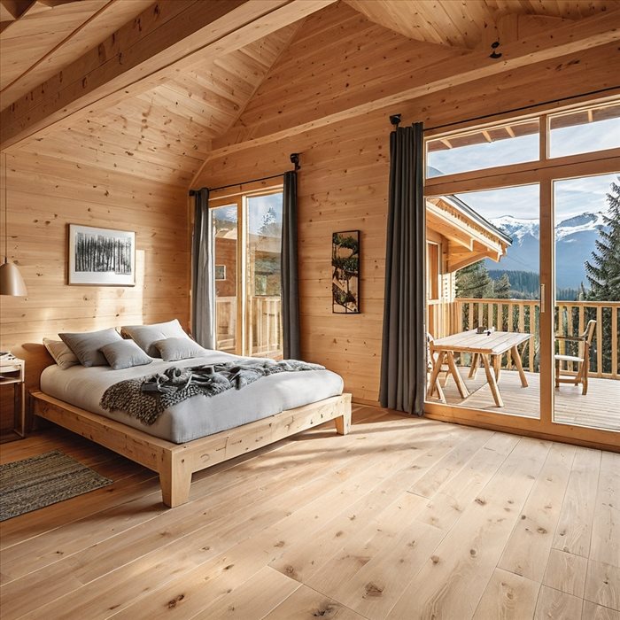 Choisir le Parquet Idéal pour un Chalet Montagnard