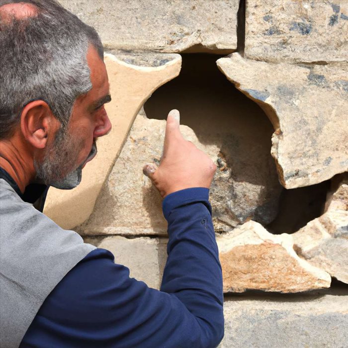 Passer des Câbles dans un Mur en Pierre
