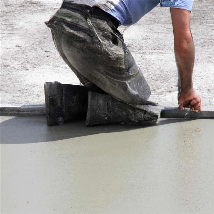 Nettoyage Efficace du Sol en Béton Lissé