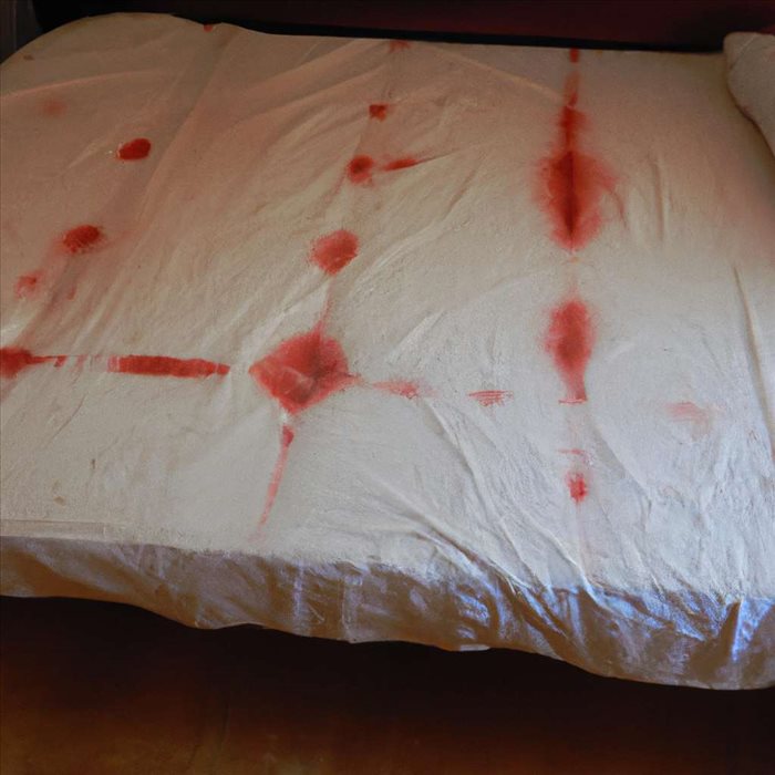 Guide Pratique pour Éliminer une Tache de Sang sur Matelas