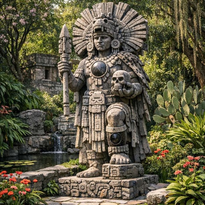 Tezcatlipoca : Mythologie et Inspirations Aztèques