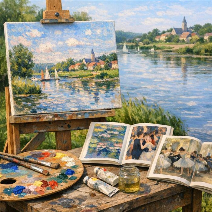 Mouvement impressionniste en peinture : définition et artistes clés