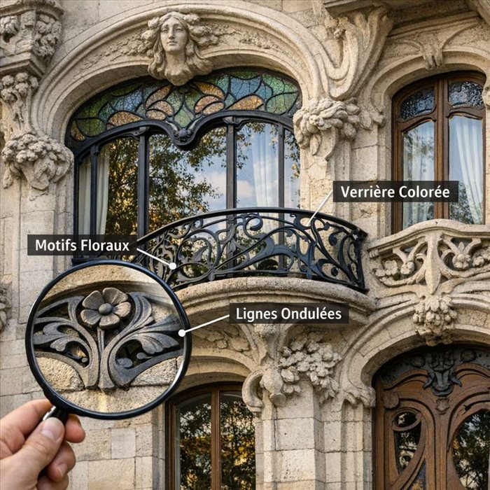 Comment reconnaître une façade Art nouveau ? Les clés pour l’identifier