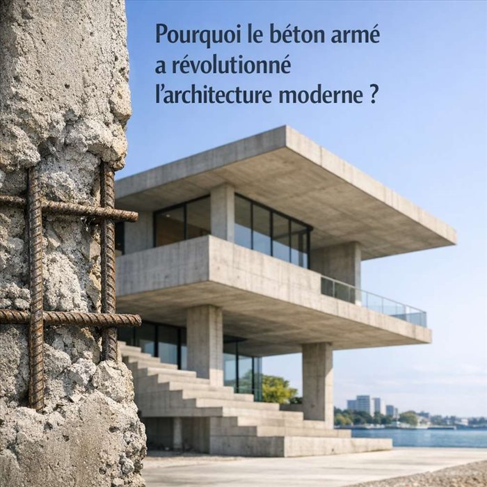 Pourquoi le béton armé a révolutionné l’architecture moderne