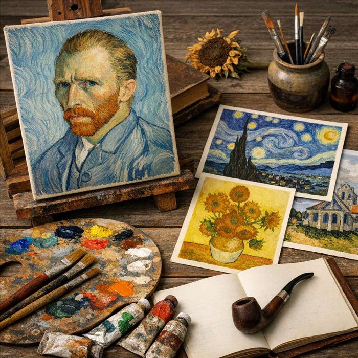 Vincent van Gogh : biographie et œuvres majeures