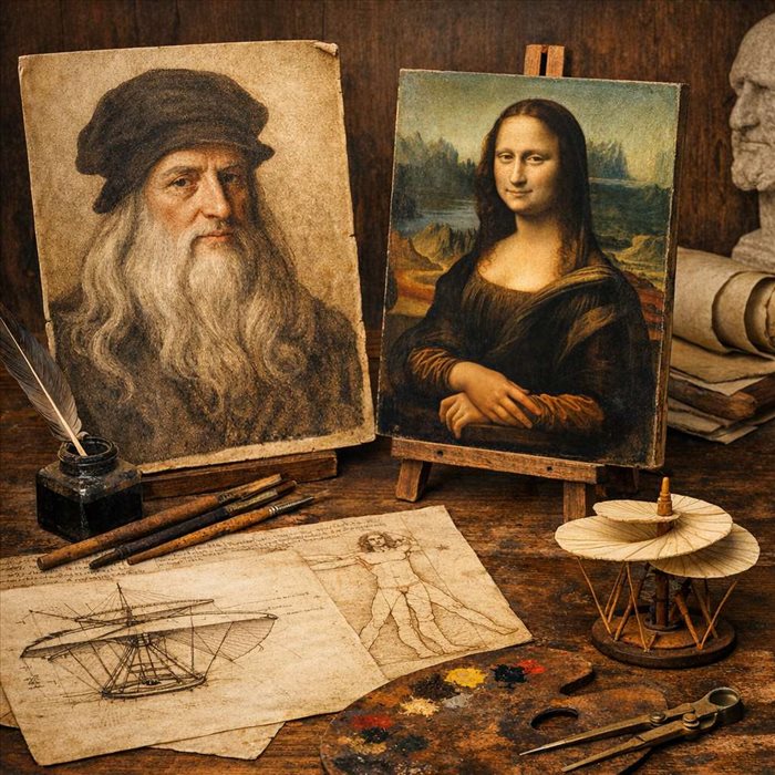 Léonard de Vinci : qui était-il et quelles sont ses œuvres majeures ?