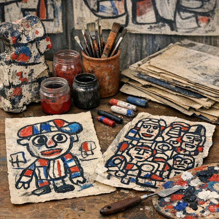Que signifie l'art brut selon Jean Dubuffet ? Définition SEO