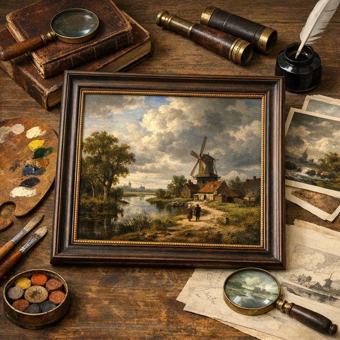 Comment reconnaître une œuvre de Jacob van Ruisdael ? Guide pratique