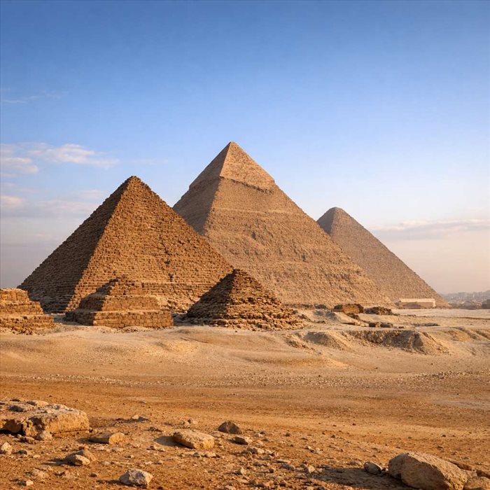 Pourquoi les pyramides égyptiennes ont-elles cette forme ?