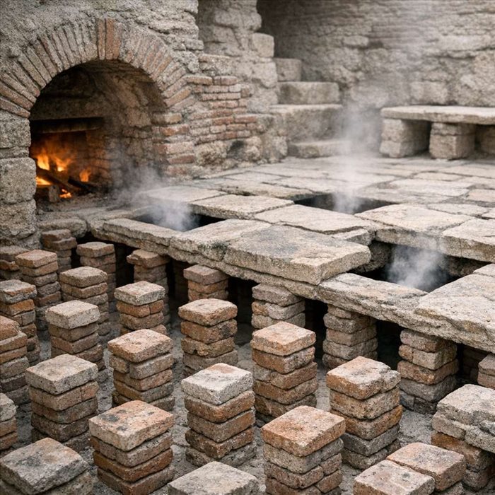Hypocauste romain : comment chauffait les thermes antiques ?