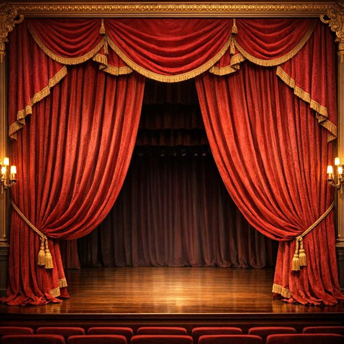 Rideaux de théâtre rouge : quel style de décoration adopter ?