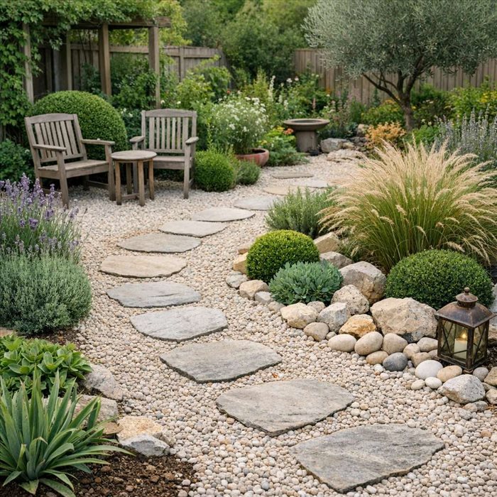 Décorer un jardin avec du gravier : idées et conseils