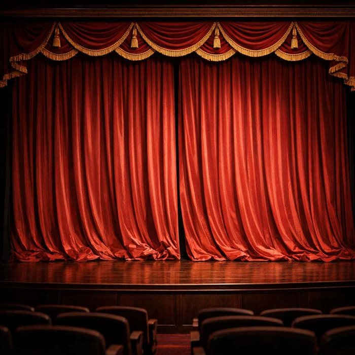 Rideau rouge de théâtre : créer une ambiance chic et raffinée