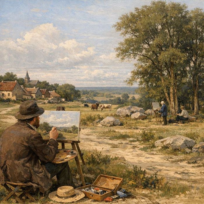 École de Barbizon : histoire, artistes et héritage du paysage