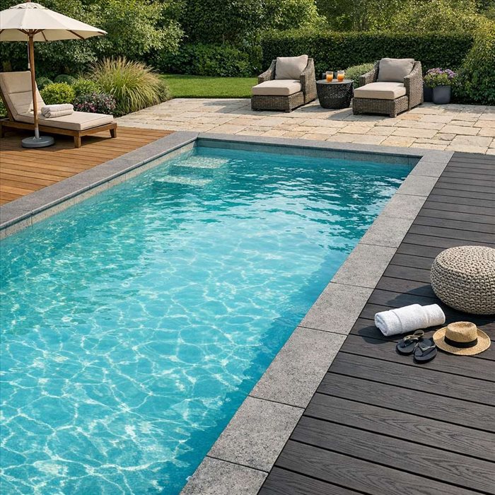 Revêtement extérieur de piscine : quel matériau choisir ?