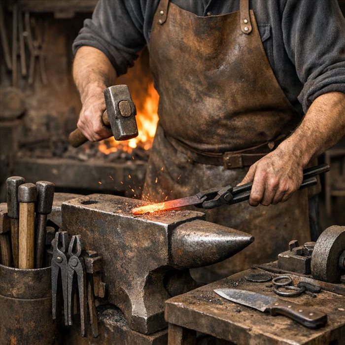 Métier de forgeron : savoir-faire, outils et réalisations | Guide