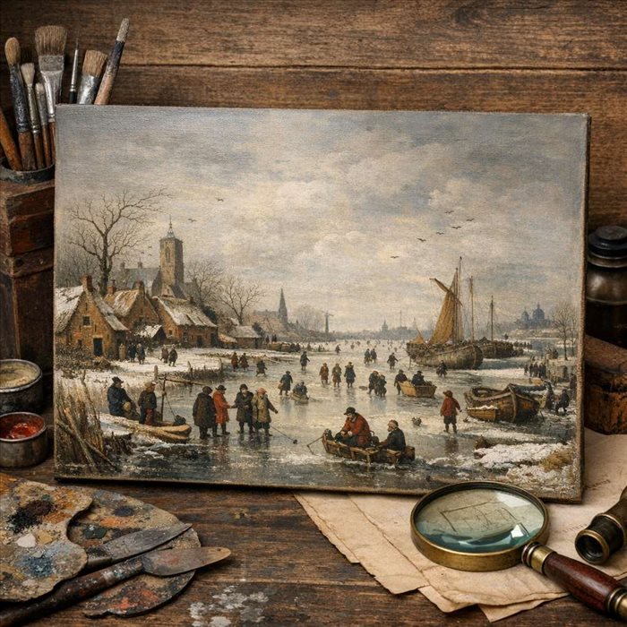 Comment reconnaître une peinture de Hendrick Avercamp ? Guide complet