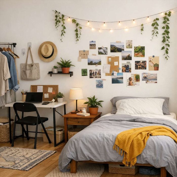 Décorer sa chambre en colocation sans perdre sa caution