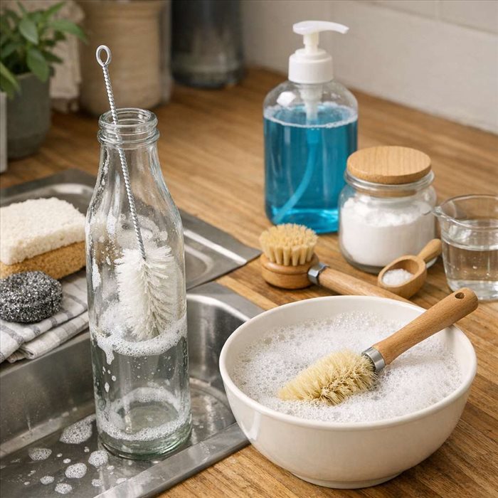 Comment nettoyer efficacement une bouteille en verre ? | Guide pratique