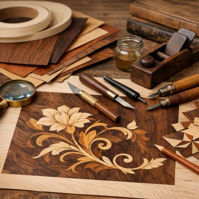 Marqueterie : définition, histoire et techniques du mobilier